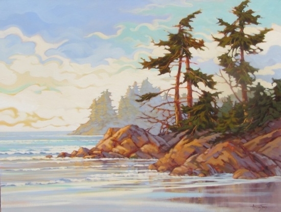 Ocean Breezes II, 30”x40”