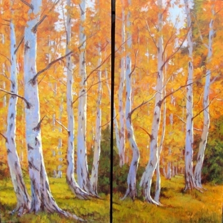 Golden Delight,  36”x48”