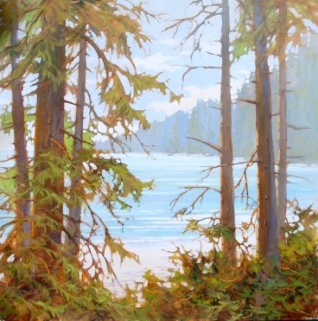 Blue Beyond, 36”x36”