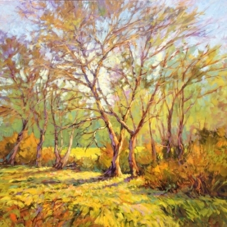 Golden Fields, 36”x36”