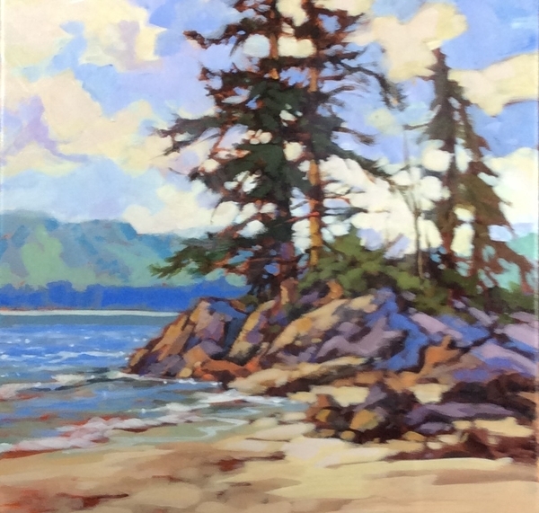 Rocky Cove, 12”x12”
